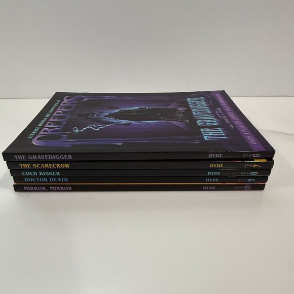 Creepers Books 6 thru 10 Horror Series for Kids Paperback Books Edgar J Hyde NEW - Picture 4 of 14
